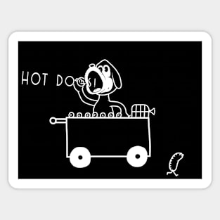 HOT DOGS! Sticker